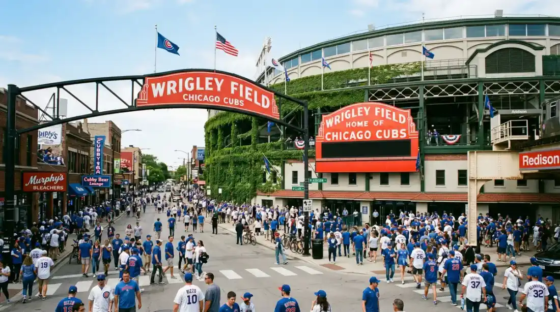 Restrooms at Wrigley Field