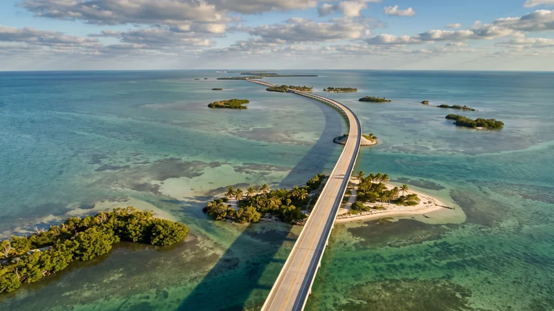 Florida Keys Overseas Highway across turquoise water