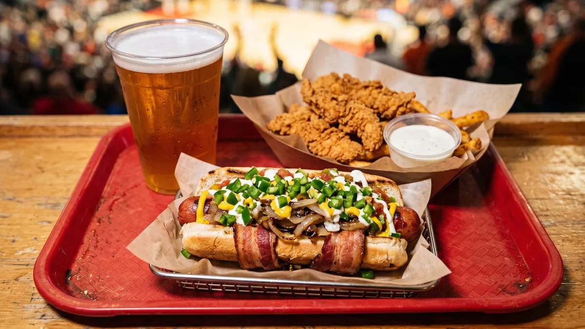 Dallas Tex-Mex food and craft beer inside American Airlines Center
