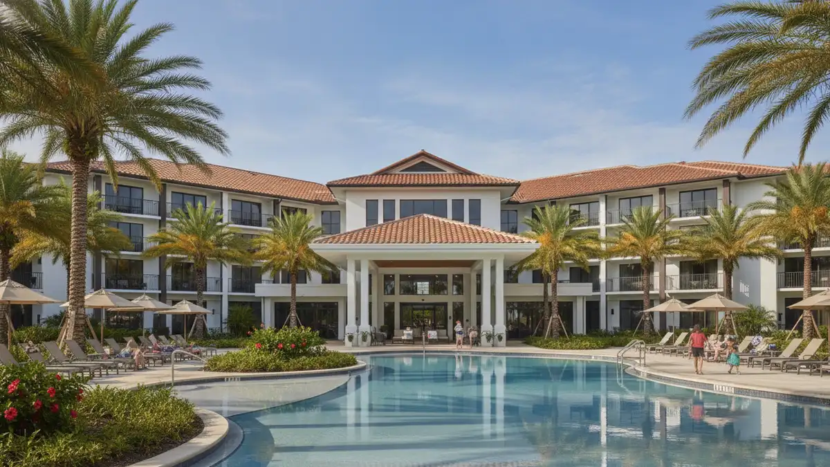 Hyatt Regency Orlando International Drive hotel with pool and convention center near Aquatica