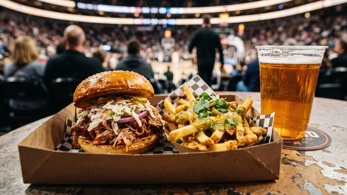 Denver food and concessions at Ball Arena