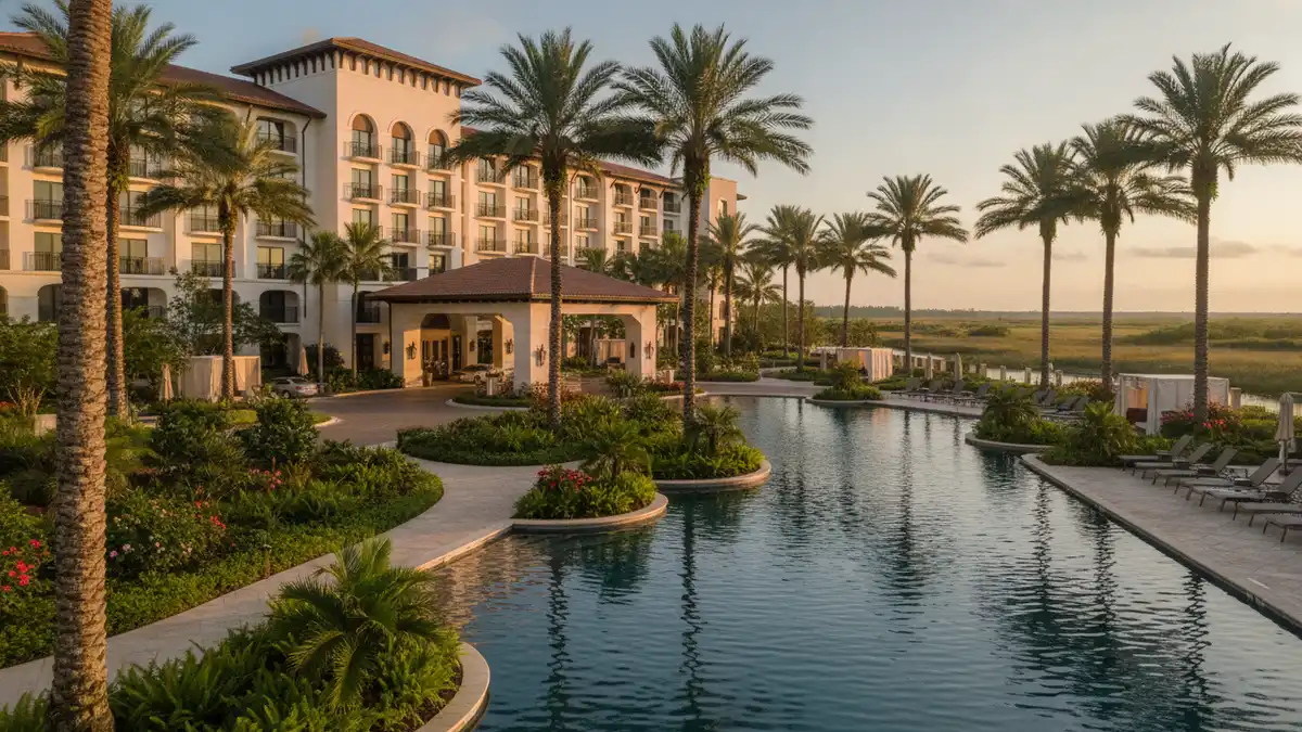 Disney's Grand Floridian Resort luxury Victorian resort with pool and spa near Blizzard Beach Orlando