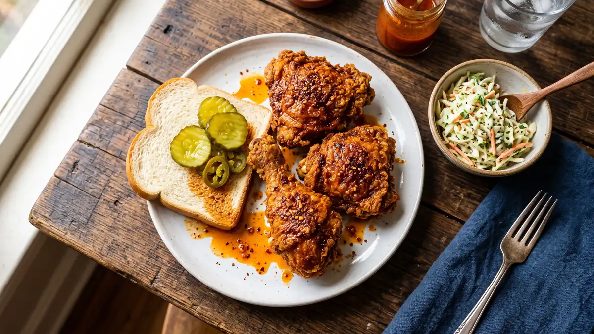 Nashville hot chicken and BBQ at Bridgestone Arena concessions