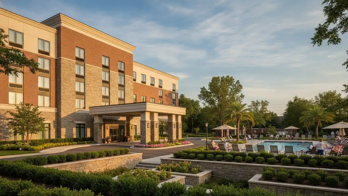 Holiday Inn Mt Vernon exterior with family-friendly amenities near the Bronx Zoo New York