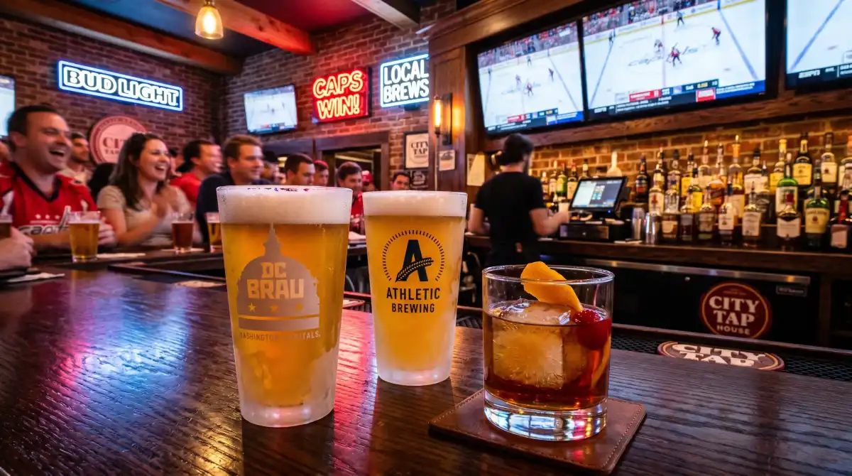 Queens food scene with craft beers and ballpark fare near Citi Field on game day