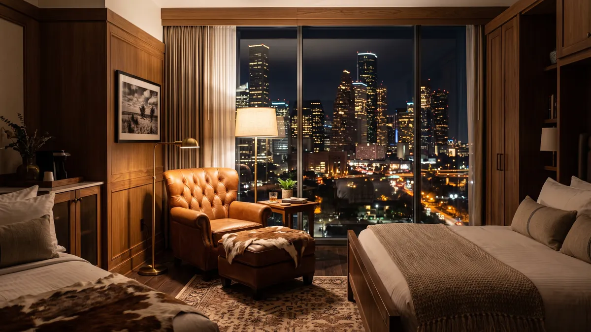 The Westin Houston Downtown hotel across from Daikin Park