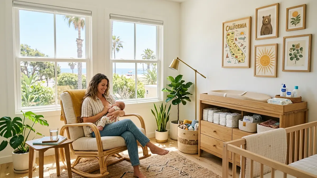 Disneyland Baby Care Center interior with nursing rooms and changing stations
