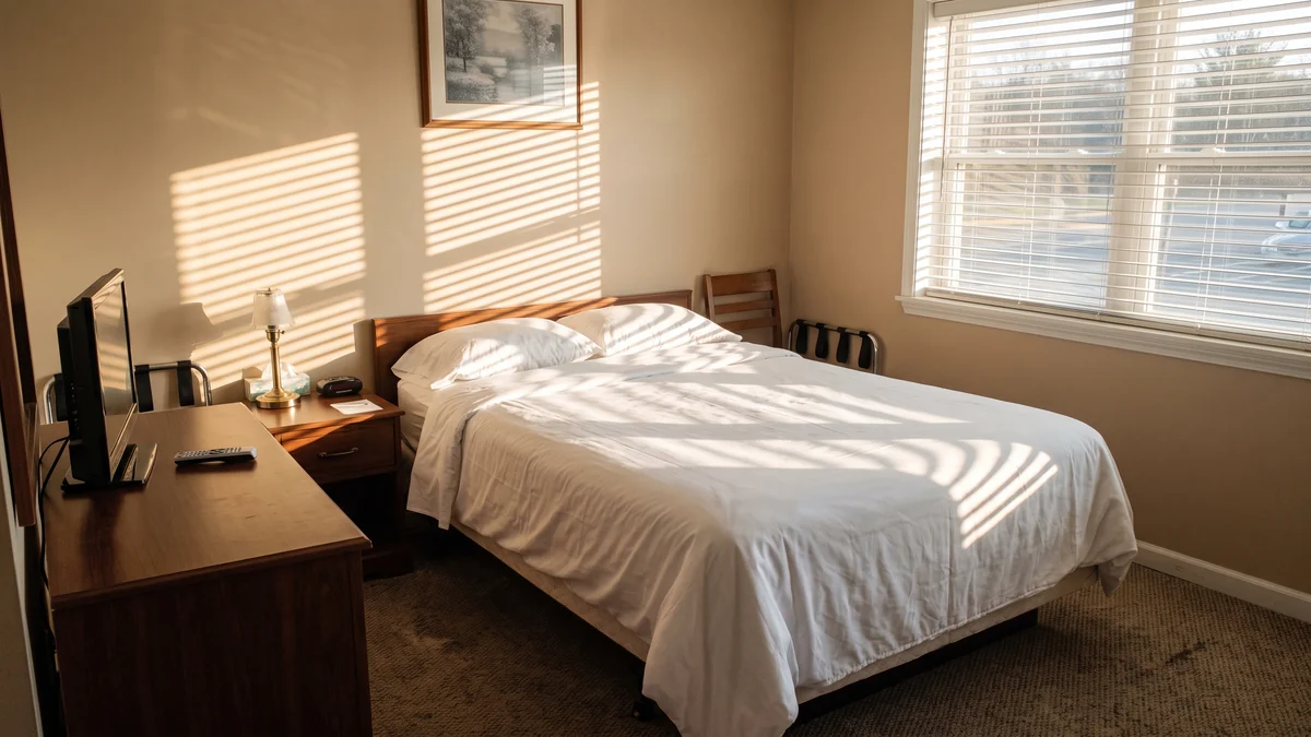 Rodeway Inn Hershey exterior with budget-friendly rooms and parking near Hersheypark