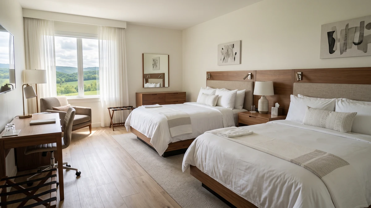 Days Inn Hershey exterior with family-friendly amenities and pool near Hersheypark Pennsylvania