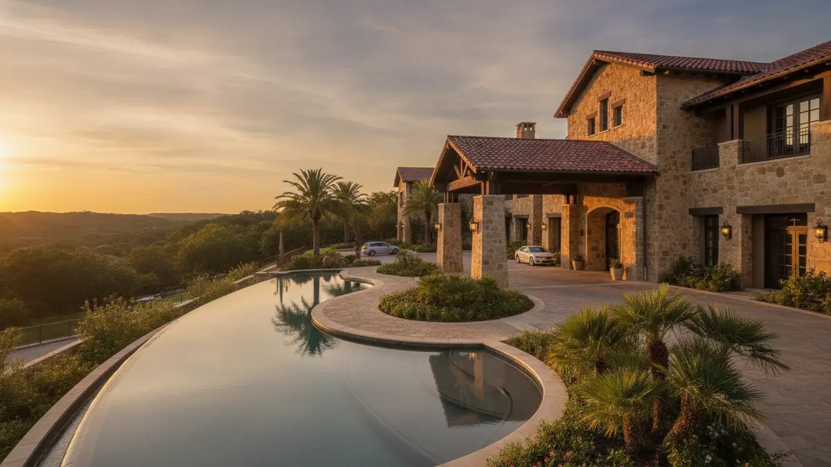 Hotel ZaZa Museum District boutique exterior with pool and luxury amenities near Houston Zoo Hermann Park