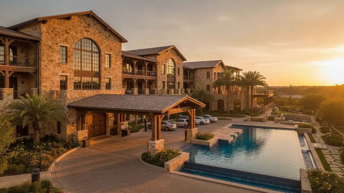 La Colombe d'Or Hotel historic boutique mansion with gardens near Houston Zoo and Museum District