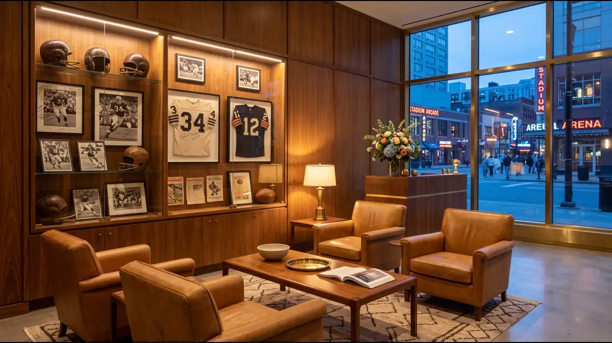 Lodge Kohler hotel in Titletown District next to Lambeau Field