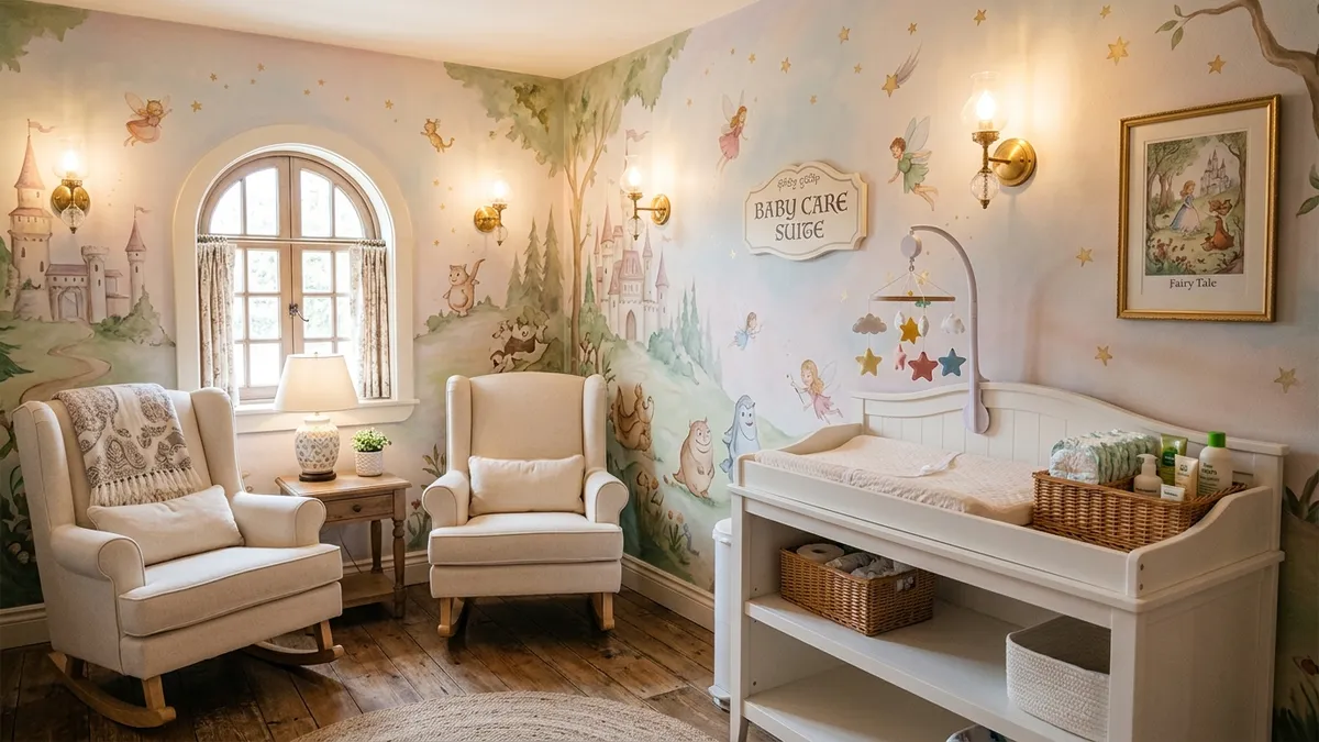 Baby Care Center entrance at Magic Kingdom on Main Street USA