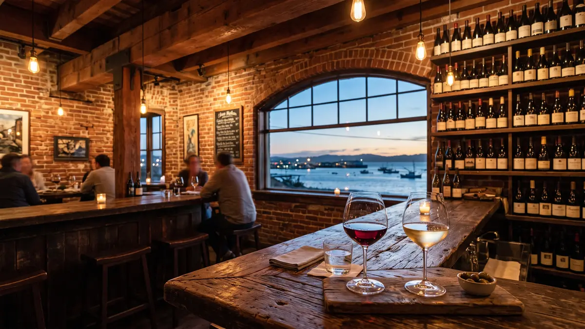 Aquarium cafe with ocean view dining terrace overlooking Monterey Bay at Monterey Bay Aquarium