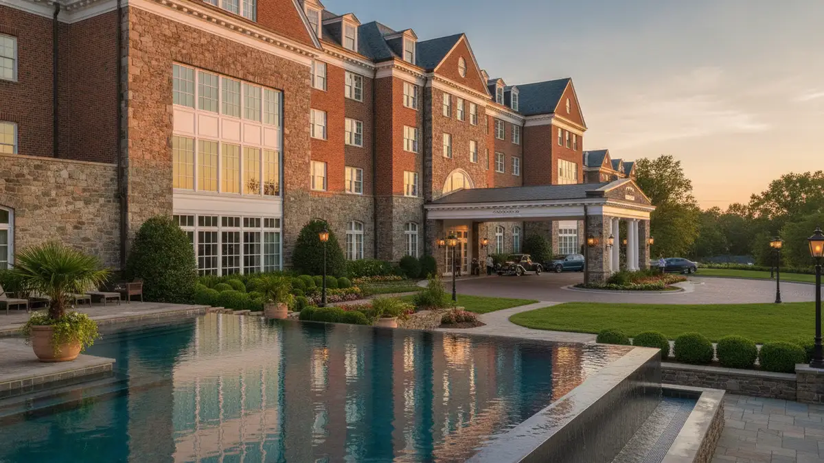 Royal Sonesta Harbor Court Baltimore luxury hotel exterior with harbor views near National Aquarium