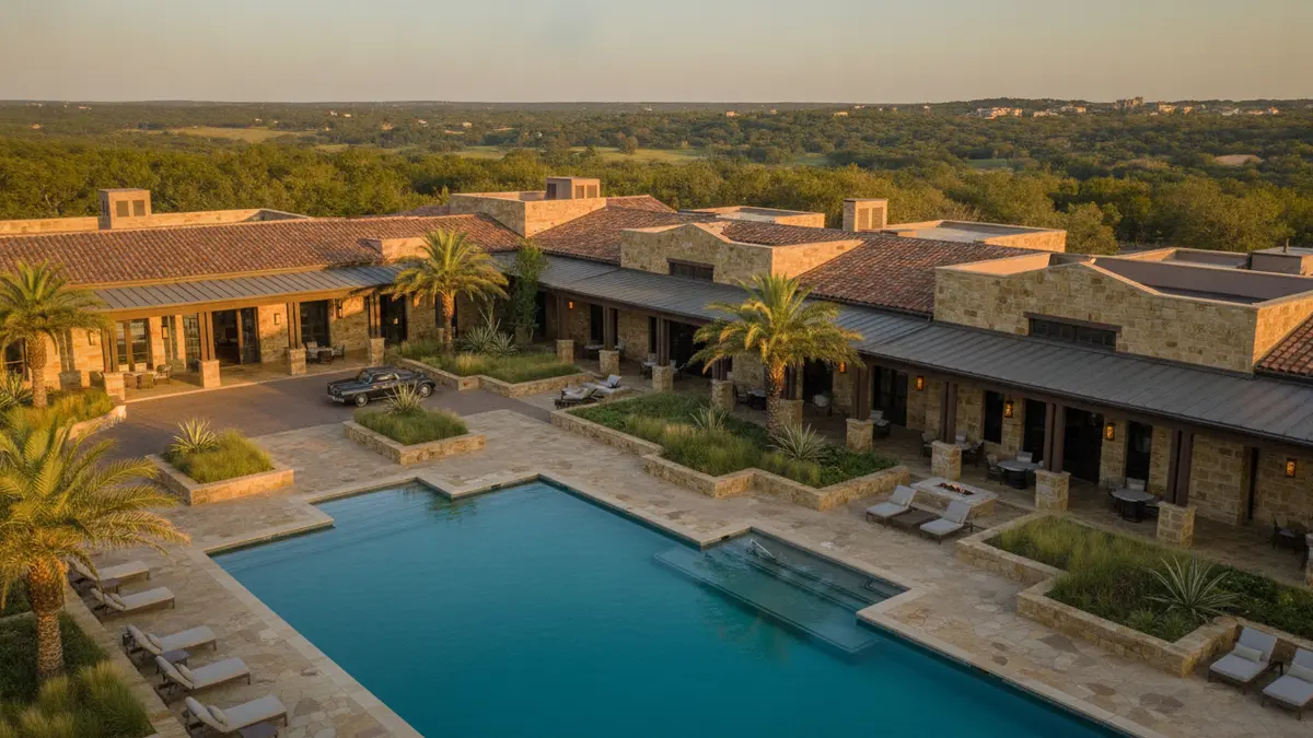 Resort at the Bahn vacation homes and cabins with shade trees near Schlitterbahn waterpark New Braunfels