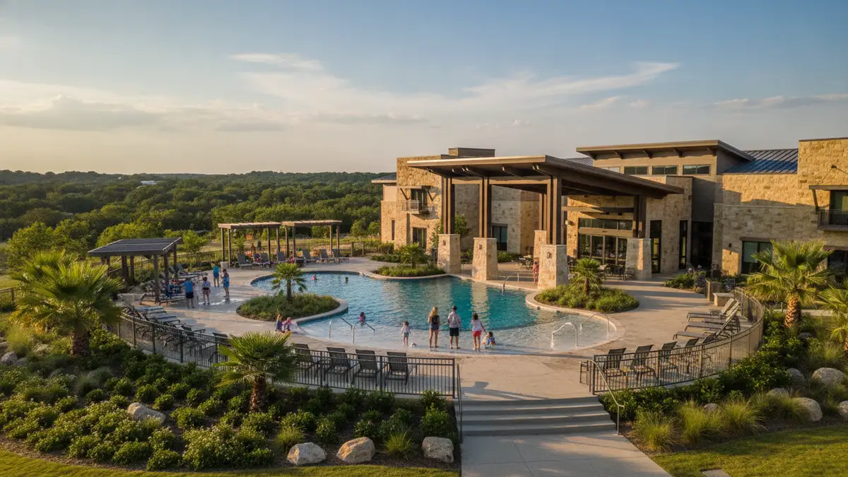 Holiday Inn Express New Braunfels hotel with pool and family amenities near Schlitterbahn Texas