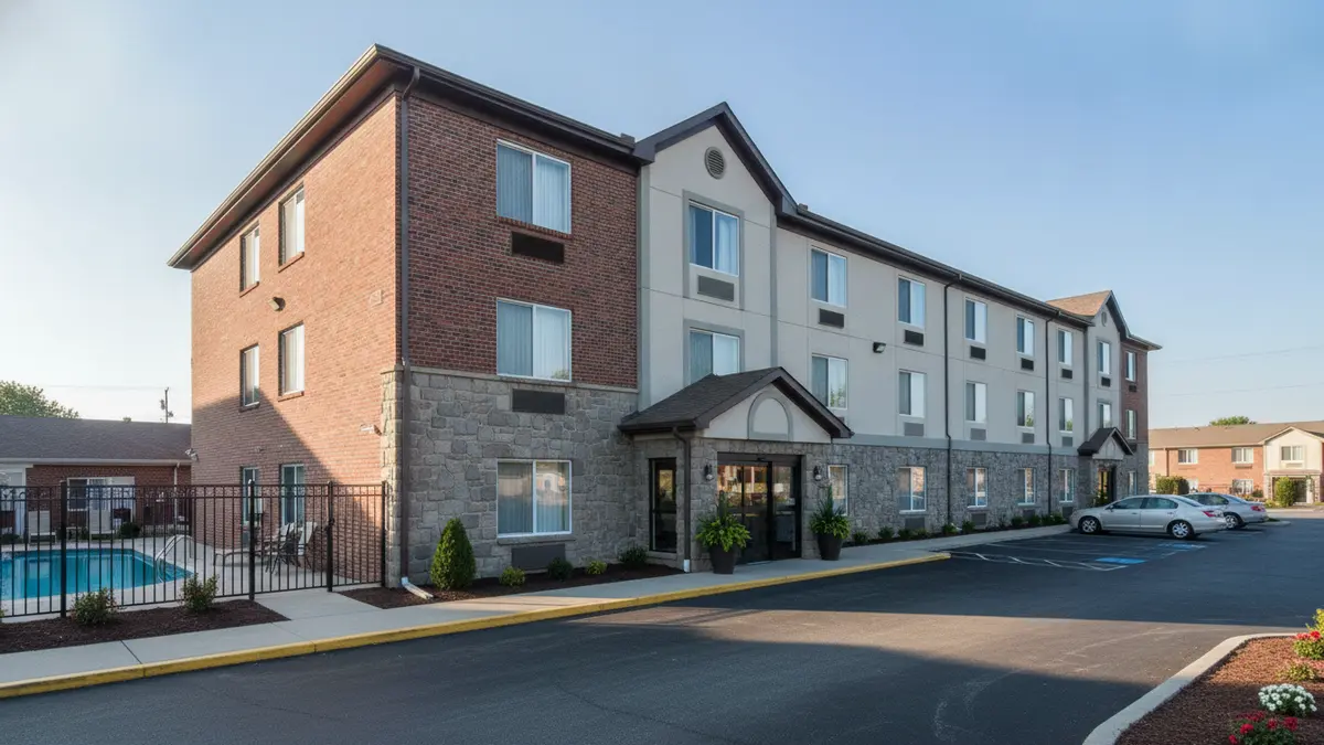 Best Western Plus New Hope Inn exterior with charming rooms near Sesame Place Bucks County Pennsylvania