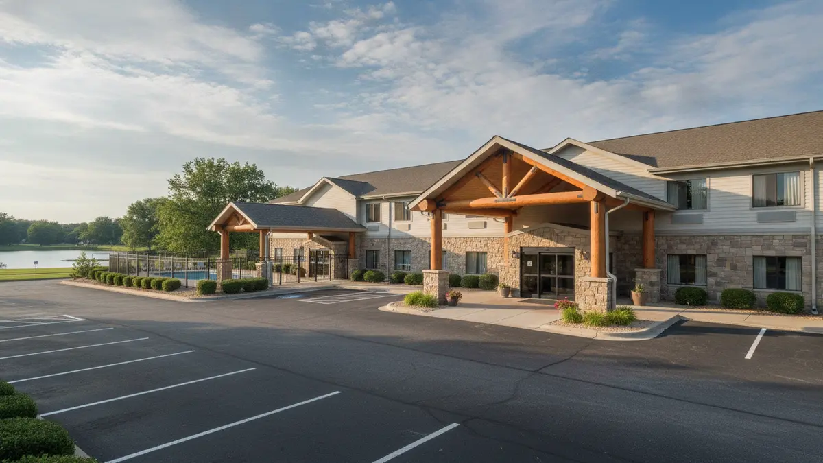 Days Inn Forest Park exterior with affordable rooms and convenient location near the St. Louis Zoo Missouri