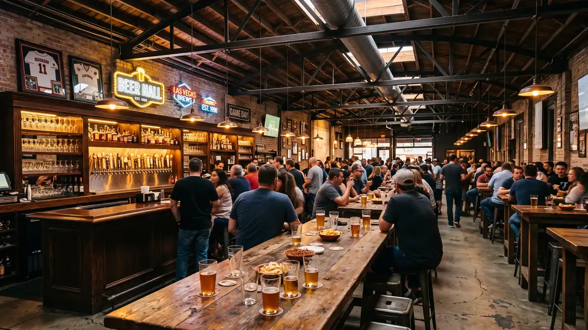 Beerhaus at The Park near T-Mobile Arena on the Las Vegas Strip