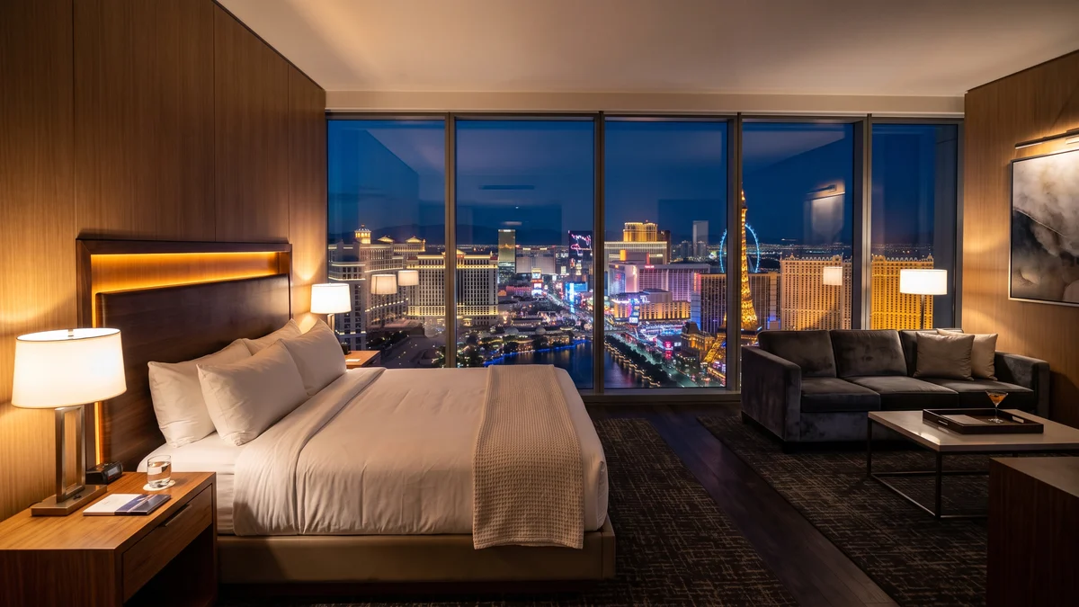 New York-New York Hotel and Casino next to T-Mobile Arena on the Las Vegas Strip