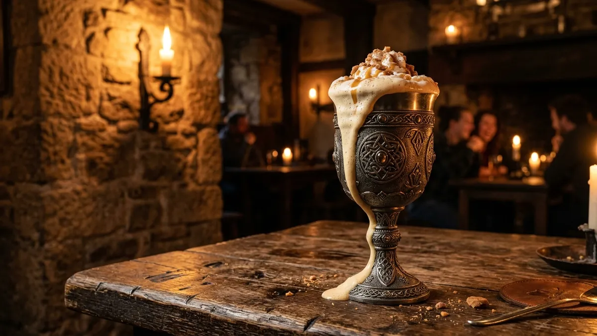 Frozen Butterbeer in Diagon Alley at Universal Studios Florida