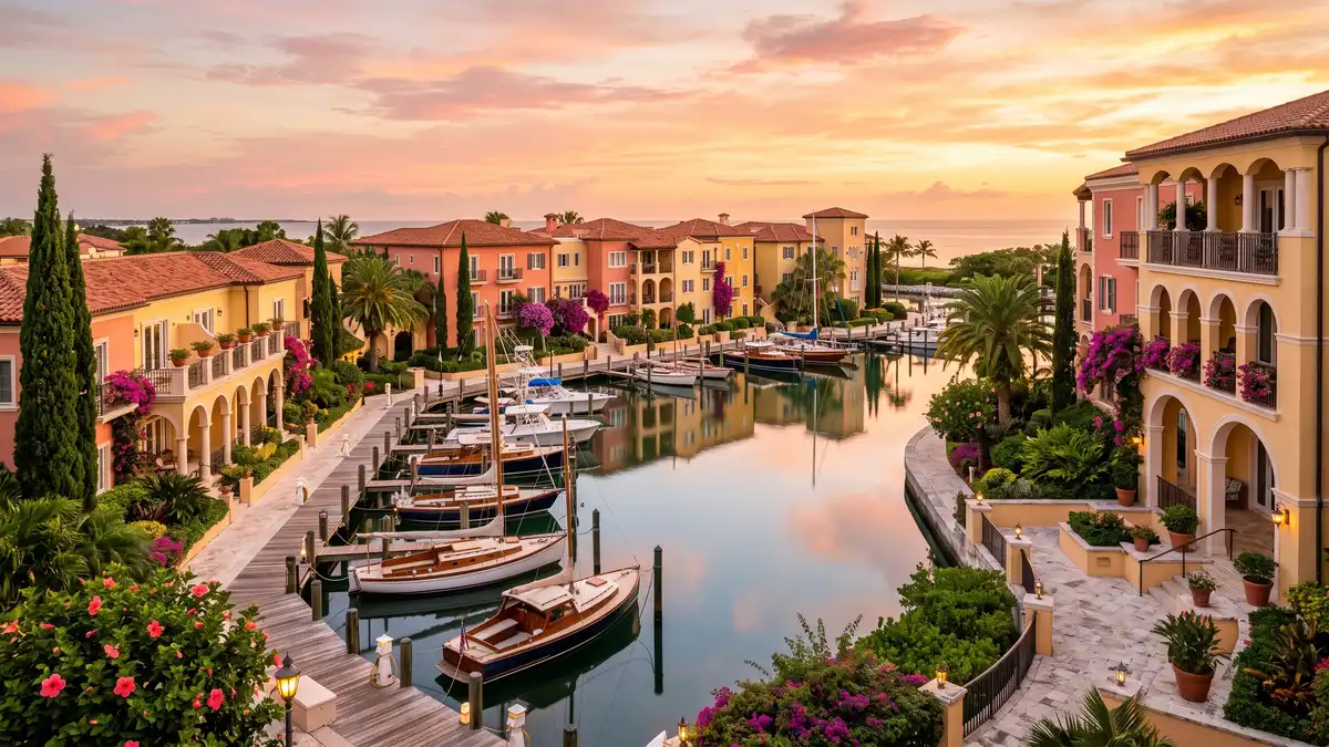 Loews Portofino Bay Hotel Italian-themed luxury resort with harbor view near Universal Orlando and Volcano Bay