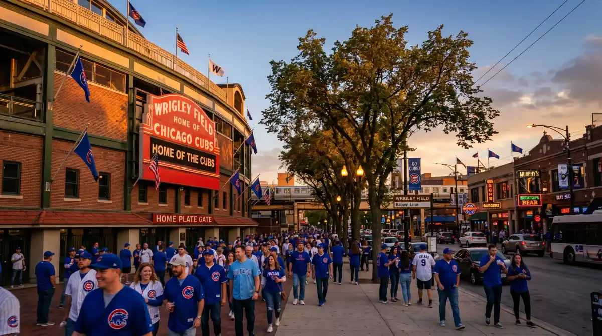 Restrooms at Wrigley Field